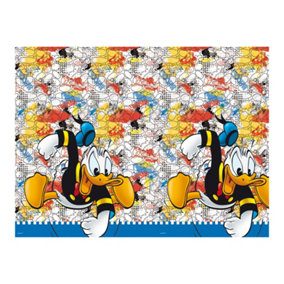 Disney Plastic Donald Duck Party Table Cover Multicoloured (One Size)