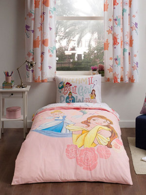 Princess duvet set single on sale