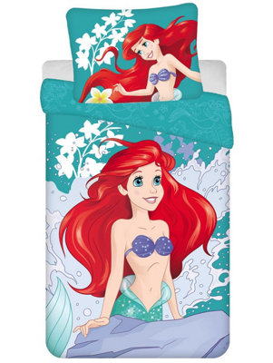 Little mermaid duvet outlet set