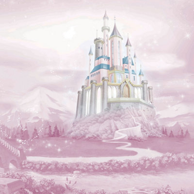 disney princess castle background