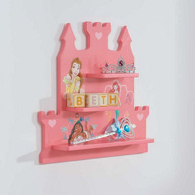 Disney Princess Castle Shelf In Pink