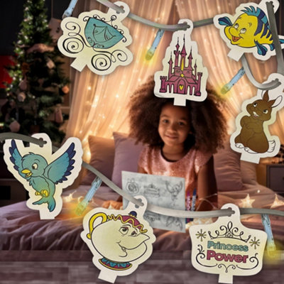 Disney Princess Create Your Own Led Fairy Lights Xmas Gift - Main Image