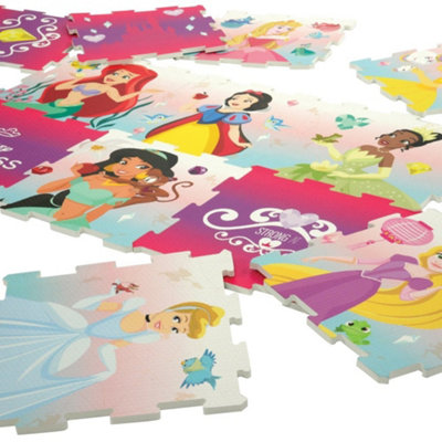 Disney Princess Foam Play Mat Soft Tiles for Baby Toddler Floor ...