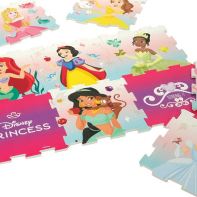 Disney Princess Foam Play Mat Soft Tiles for Baby Toddler Floor ...