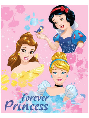 Princess fleece blanket sale