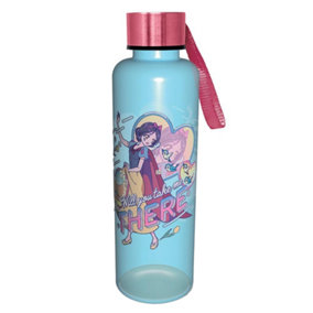 Disney Princess Manga Plastic Water Bottle Blue/Pink (One Size)