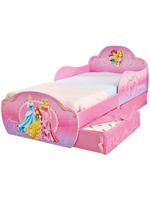 Princess disney bed hotsell