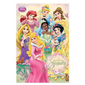 Disney Princess Wall Mural Multicoloured (One Size)