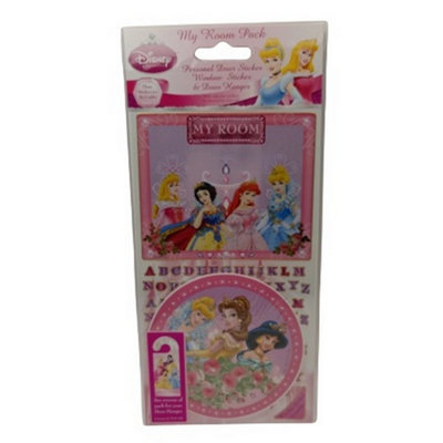 Disney Princess Window Stickers Multicoloured (One Size)