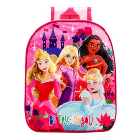 Disney Princesses Childrens/Kids Be True Backpack Pink (One Size)