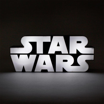 Disney Star Wars White Logo Table Light