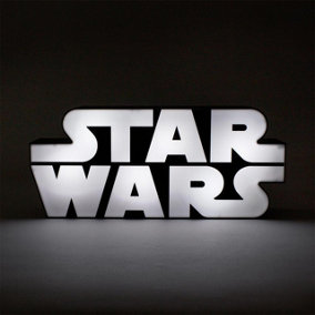 Disney Star Wars White Logo Table Light