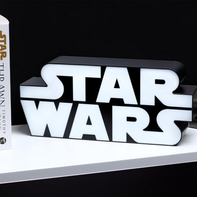Disney Star Wars White Logo Table Light
