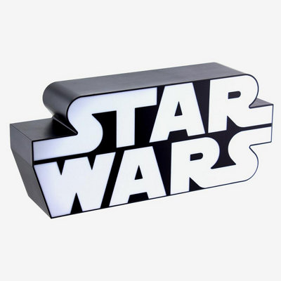 Disney Star Wars White Logo Table Light - 3