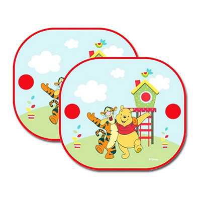 Disney Winnie the Pooh 2PC Folding Window Shades.