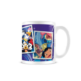Disney Zootopia & Mickey Photobooth 100th Mug White/Multicoloured (One Size)