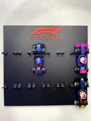 Display Frame for Lego Formula One 71049 F1 Collectible Race Cars