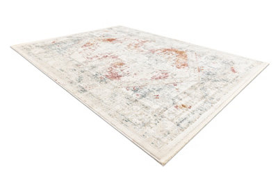 DISTIN 0100B pink / powder / white modern carpet - Ornament, vintage,   160x230 cm