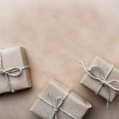 DIVCHI Brown Kraft Paper Roll 50cm x 200m, Multipurpose Wrapping Paper ...