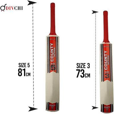 DIVCHI Cricket Set in Mesh Carry Bag, available in size 3, 5 Suitable for approximate ages 8-12 years