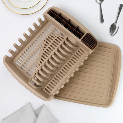 Draining Board Rack Drying Dish Rack With Drainboard For Kitchen ...
