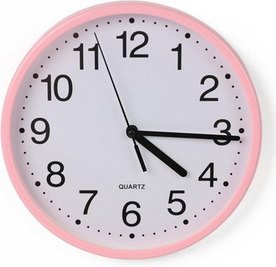 DIVCHI Wall Clock Silent & Non-ticking Modern Battery Operated Digital ...