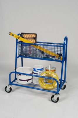DIY Board Trolley with 125mm rubber wheels