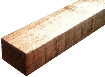 DIY Fencing Back Rail 1.830m (45x32mm) 5 Lengths In A Pack