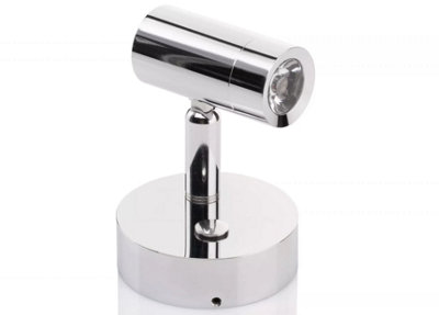 DIY Headboard Reading Light Kit, Plug & Play 2x Dimmable Chrome Reading ...