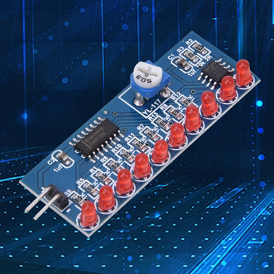 DIY Kit:2 Pcs NE555 + CD4017 LED Chaser Water Flowing Light Module Circuit