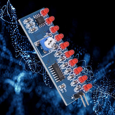 DIY Kit:2 Pcs NE555 + CD4017 LED Chaser Water Flowing Light Module Circuit