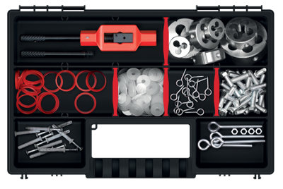 DIY Organiser STORAGE CASE Small Parts Carry Tool Box Screws Craft Mobil Fishing Model 1