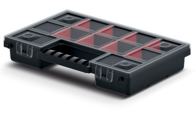 DIY Organiser STORAGE CASE Small Parts Carry Tool Box Screws Craft Mobil Fishing Model 1 - 4