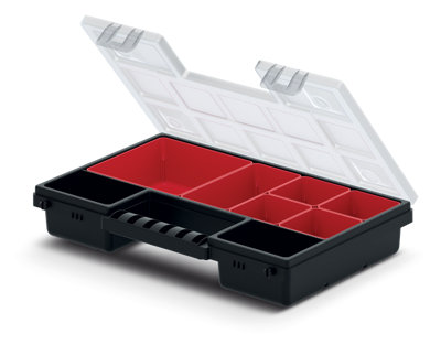 DIY Organiser STORAGE CASE Small Parts Carry Tool Box Screws Craft Mobil Fishing Model 2 - 3