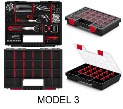 DIY Organiser STORAGE CASE Small Parts Carry Tool Box Screws Craft