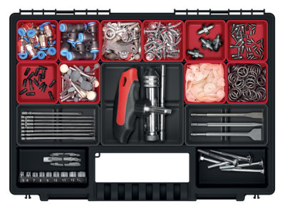 DIY Organiser STORAGE CASE Small Parts Carry Tool Box Screws Craft Mobil Fishing Model 4