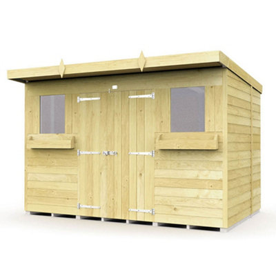 DIY Sheds 10x6 Pent Summer Shed