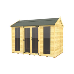 DIY Sheds 5x10 Apex Summer House (Full Height Window)