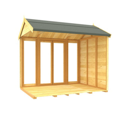 DIY Sheds 5x8 Apex Summer House (Full Height Window)