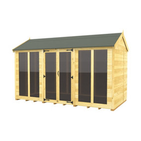 DIY Sheds 6x12 Apex Summer House (Full Height Window)