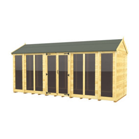 DIY Sheds 8x16 Apex Summer House (Full Height Window)