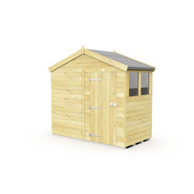 DIY Sheds 8x4 Apex Shed - Single Door With Windows