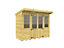 DIY Sheds 8x4 Pent Summer House Loglap