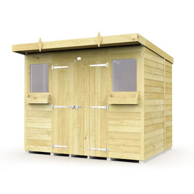 DIY Sheds 8x6 Pent Summer Shed