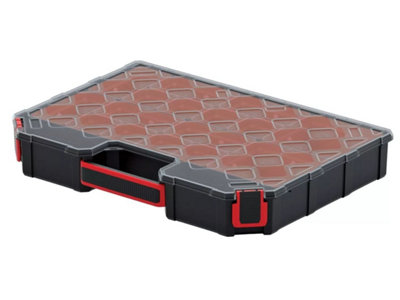 DIY Storage Carry Case Organiser Compartment Parts Screws Tool Box Medium - With boxes