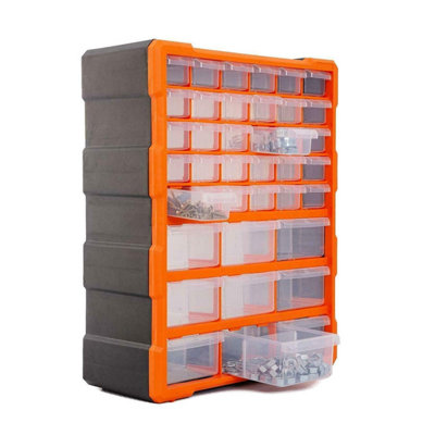 DIY Storage Organizer Accessories Box, Small Parts Cabinet for Workshop ...