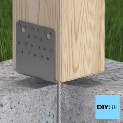 DIYUK Galvanised Annular Ring Shank Nails Length: 60mm ( Pack of: 20 ) Bright Zinc Coating for Secure Wood - 4
