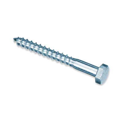 DIYUK M12 Coach Screws 12 x 240mm DIN 571, Hex Head Lag Bolts and ...