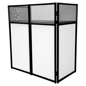 DJ Disco Booth Stand Mixer Shelf Foldable Portable Screen Table