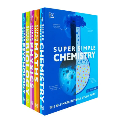 DK Super Simple Study Guide 5 Books Collection Set (Super Simple Maths ...